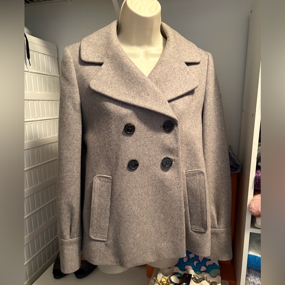 EUC Banana Republic Wool Peacoat (S)